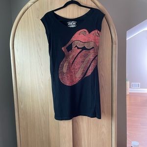 Original Bootleg by House of Gods Rolling Stones Rocker Mini Tshirt Dress